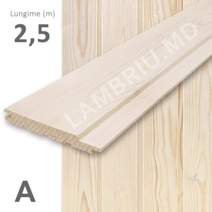 lambriu vagonca din lemn a A 2,5 m