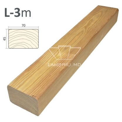 Leat Larice Siberian AB 45 x 70 x 3000