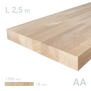 Мебельный щит «АА» 1200x2500x18мм