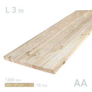 Мебельный щит «АА» 1200x3000x18мм