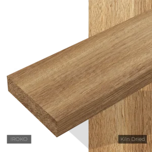 Доска IROKO Kiln Dried