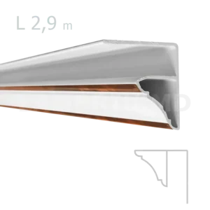 Plinta PVC 2.9 m - HGL