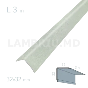 Cornier exterior PVC PREMIUM 32*32*3000mm - SW406